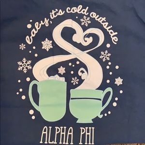 Alpha phi! Baby it’s cold outside!